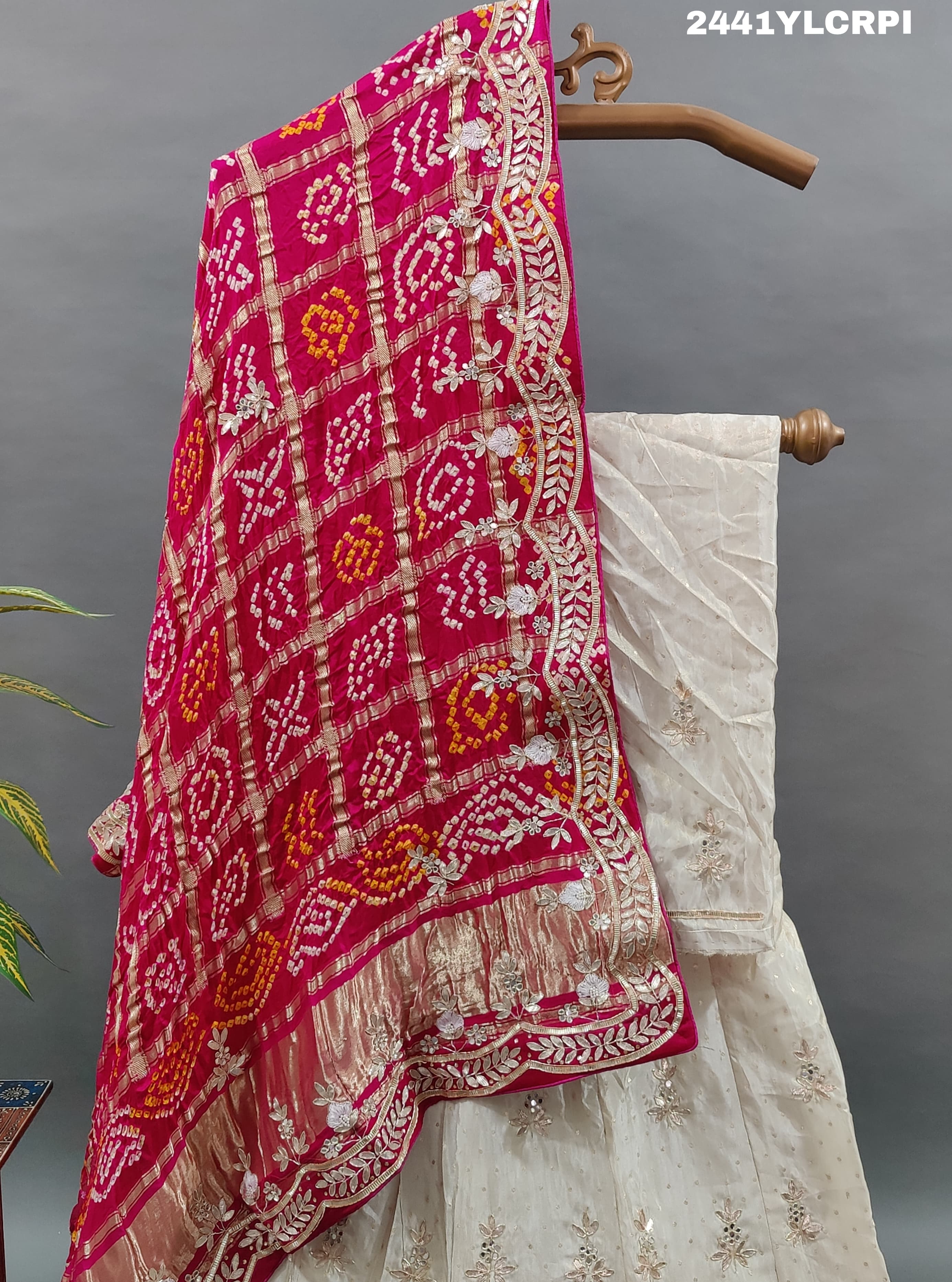 KcPc Special Upada Silk Bollywood Style Gotapatti Work Lehenga BTU