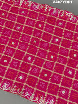 KcPc New Launch Pure Gaji Silk Gota Patti Work Dupatta AMT