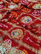 By New Classic Traditional Gaji Silk Dupatta for Special Occasions