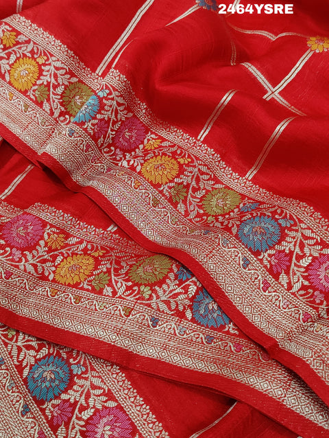KcPc New Chinon Silk Bandhani Zari Weaving Saree RB
