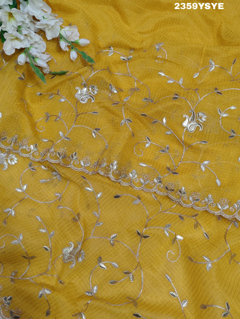KcPc Kota Doriya Gota Patti Work Saree SWA