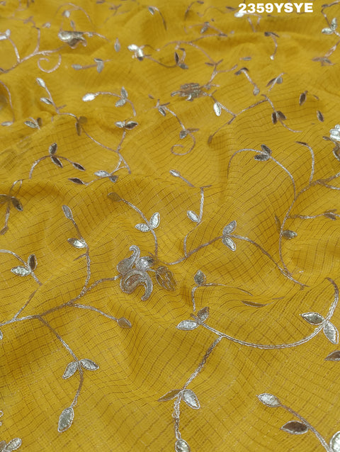 KcPc Kota Doriya Gota Patti Work Saree SWA