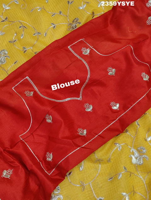 KcPc Kota Doriya Gota Patti Work Saree SWA