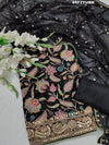 KcPc New Pure chiffon Printed Style With Cutdana Gotapatti work SuitCSA