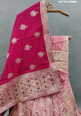 KcPc New Lehenga in Upada SilkBanarasi Pattern and Cutdana Work BTU