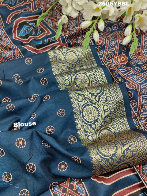 KcPc New Upada Silk Banarasi Style with Zari weaving Work  Saree STR