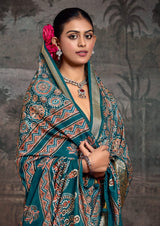 By Ajrakh Saree