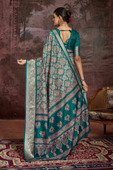 By Ajrakh Saree