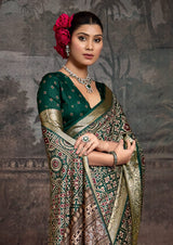 By Ajrakh Saree