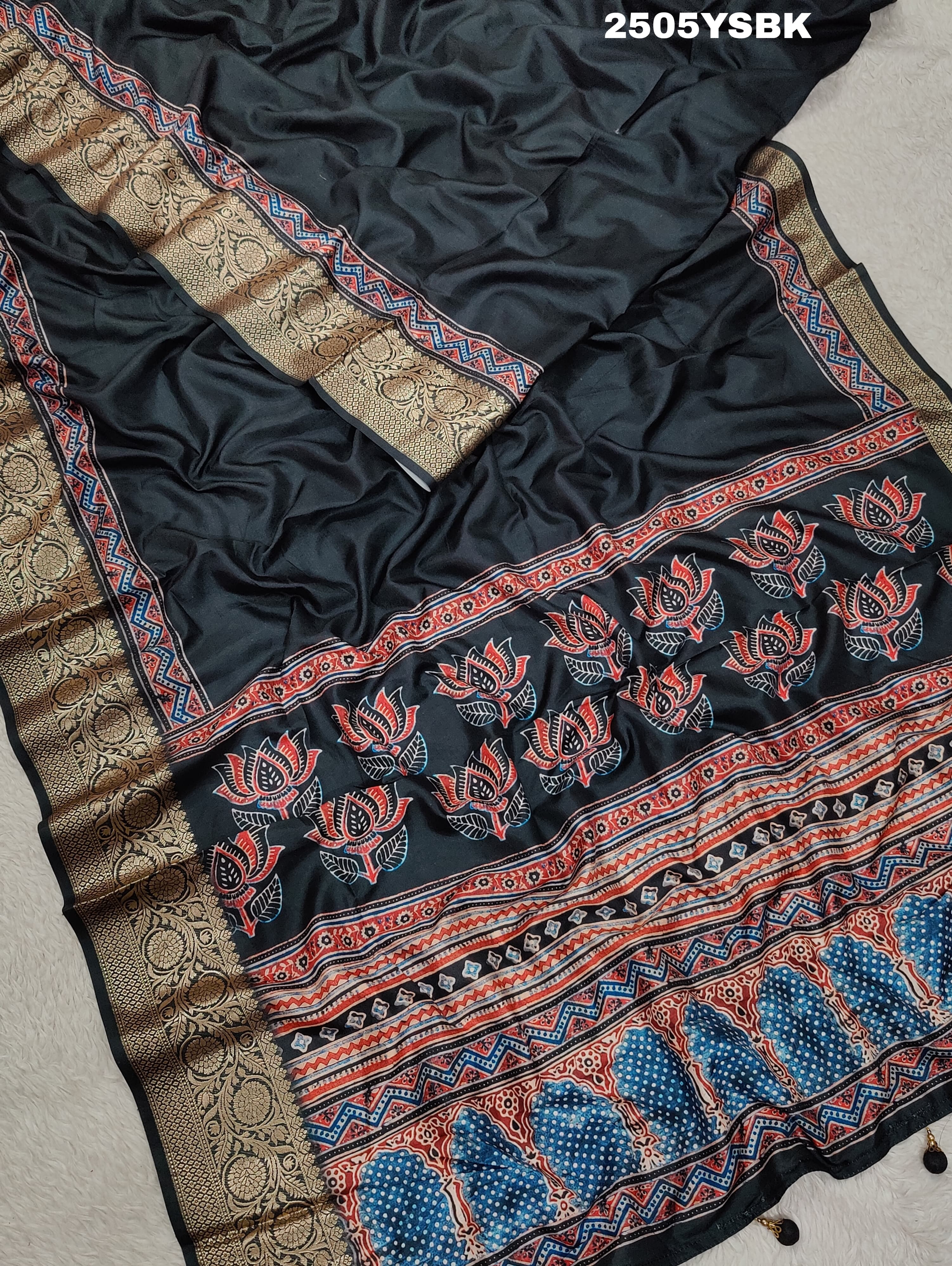 By Banarasi Saree With Wedding Wear 