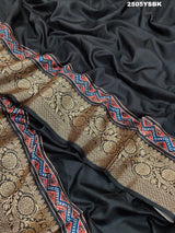By Banarasi Saree With Wedding Wear 
