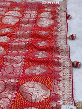 KcPc New Latest Pure Khaddi Georgette With Gotapatti WorkSaree RG