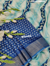 By Leheriya Saree With Party Wear