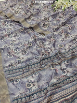 KcPc New Special Cotton silk Printed Style With Zari Border Saree GAN