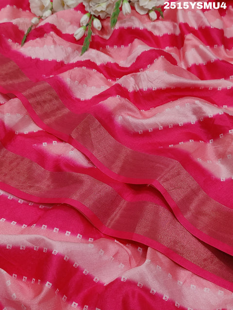 KcPc New Arrival Cotton silk Printed Style With Zari Border Saree GAN