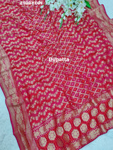 KcPc Latest Khaddi Geoegette Bandhani Style Dupatta RG