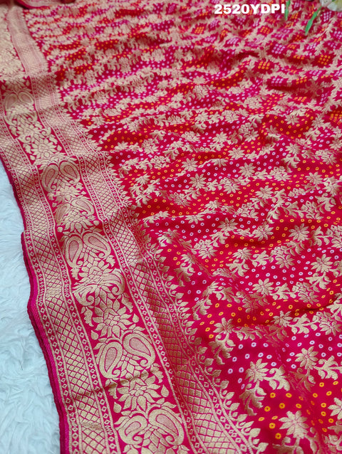 KcPc Latest Khaddi Geoegette Bandhani Style Dupatta RG