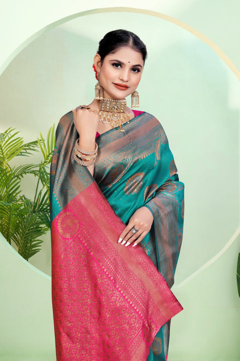 KcPc New Dola Silk Banarasi Saree for Special Occasion DC