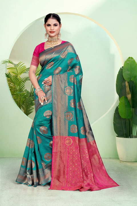 KcPc New Dola Silk Banarasi Saree for Special Occasion DC