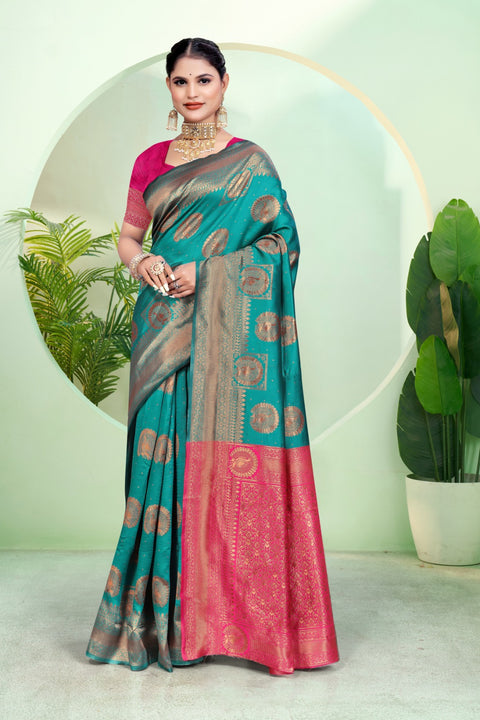 KcPc New Dola Silk Banarasi Saree for Special Occasion DC