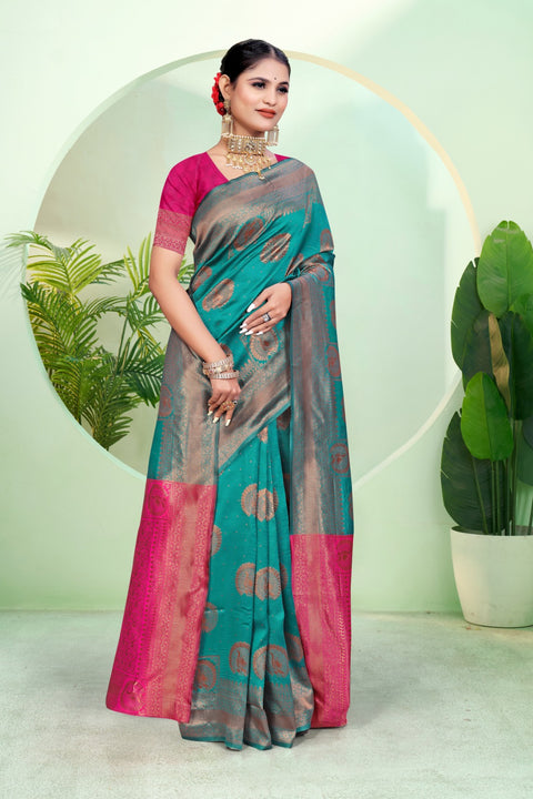 KcPc New Dola Silk Banarasi Saree for Special Occasion DC