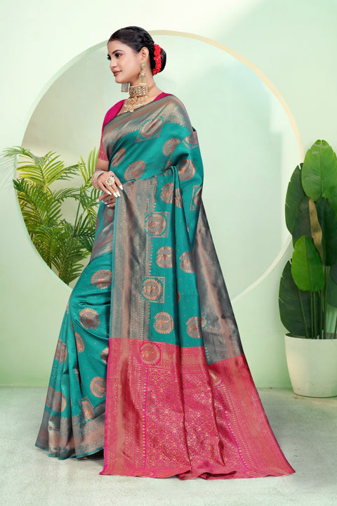 KcPc New Dola Silk Banarasi Saree for Special Occasion DC