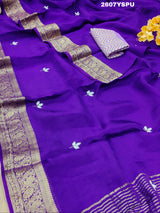 By New Beautiful HO Silk Bollywood Style With CutdanaGotapatti Saree