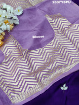 By New Beautiful HO Silk Bollywood Style With CutdanaGotapatti Saree