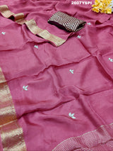By New Beautiful HO Silk Bollywood Style With CutdanaGotapatti Saree