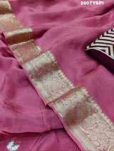 By New Beautiful HO Silk Bollywood Style With CutdanaGotapatti Saree