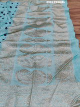 ByNew LaunchChinon Bandhani Style with Zari Border Work Saree