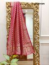 KcPc New Latest Georgette Bandhani Style With Zari weaving Work Dupatta MOH
