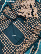 By Latest New Pure Taser Organza Leheriya With Gotapatti WorkSaree