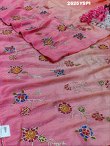 By New Launch Tissue Silk Bollywood Style With Silver Gotapatti Work Saree