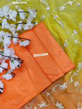 By New BeaytifulChiffon Bollywood Style With Gotapatti Work Saree