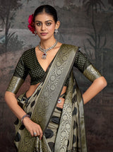 By Ajrakh Saree