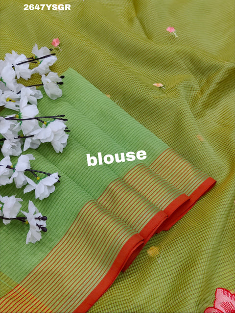 KcPc New Latest Kota Doriya Banarasi Style With kashish work Saree SWA