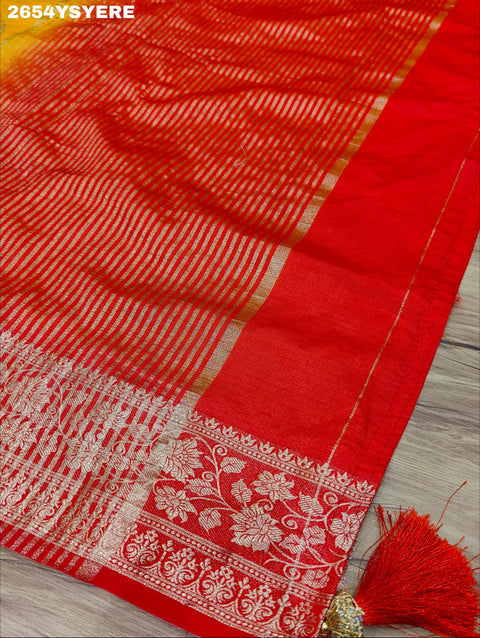 KcPc New Kota doriya Banarasi Style With Gotapatti Work Saree SWA