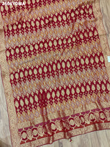 KcPc New Georgette Banarasi Style With Zari weaving Work Dupatta MOH