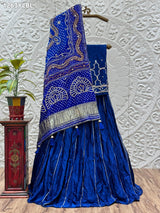 By Bandhani Lahenga With Traditional wear