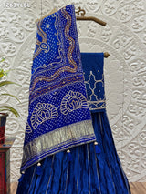 By Bandhani Lahenga With Traditional wear