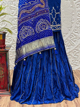By Bandhani Lahenga With Traditional wear