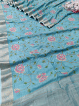 ByNew Spiceal HO Silk Banarasi Style With Kashida Work Saree