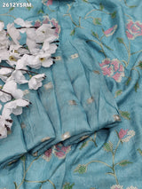 ByNew Spiceal HO Silk Banarasi Style With Kashida Work Saree