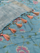 ByNew Spiceal HO Silk Banarasi Style With Kashida Work Saree