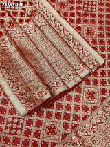 KcPc New Latest Georgette Banarasi Style With Zari weaving Work Dupatta SATISH