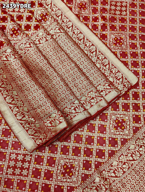 KcPc New Latest Georgette Banarasi Style With Zari weaving Work Dupatta SATISH