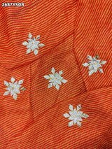  Leheriya Style With Gotapatti Work Saree uner 2000