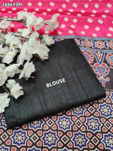 By Bandhani in Ajrakh Style With Office Wear Saree