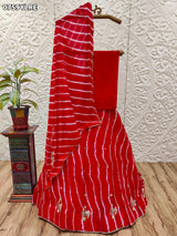 By Rajasthani Lehenga With Traditional Wear